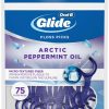 Oral-B Glide 3d White Floss Picks Radiant Mint 75 Count