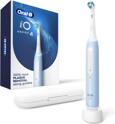 Oral-B iO Series 4 Electric Toothbrush Icy Blue wholesale