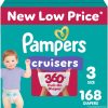 Pampers Diapers - Cruisers 360 - Size 3, 168 Count