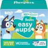 Pampers Training Pants - Easy Ups Boys & Girls Bluey - Size 2T-3T, 140 Count
