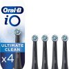 Oral-B iO Ultimate Clean Electric Toothbrush Head pack of 4 Black