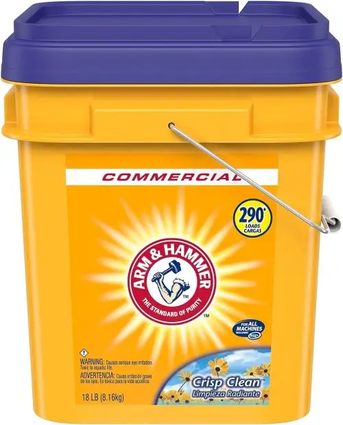 Arm & Hammer powder laundry detergent, crisp clean, 18 lb