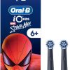 Oral-B iO Kids Marvel Spiderman Electric Toothbrush Head for Age 6+ Pack of 2