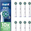 Oral-B Pro Cross Action Electric Toothbrush Heads – Pack of 8 (White)
