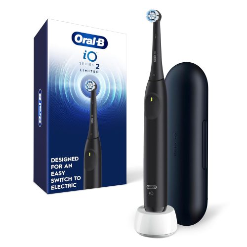 Alternative view of Oral-B iO Simple Clean Rechargeable Electric Powered Toothbrush, Night Black