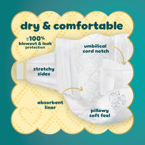 Alternative view of Pampers Swaddlers Diapers, Size 0  140 Count