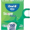 Oral-B Glide Complete with Scope Outlast Dental Floss Picks, Mint, 150 Count