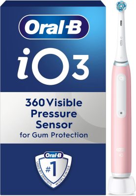 Oral-B iO Series 3 Electric Toothbrush (Pink) wholesale