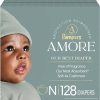 Pampers Amore, Size 0 (up to 10 lbs), 128 Count