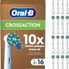 Oral-B Pro Cross Action Original Electric Toothbrush Head Pack of 16 White