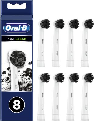 Oral-B Pure Clean Toothbrush Heads - 8 Pack wholesale