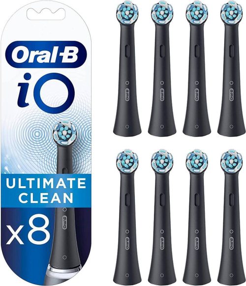 Oral-B iO Ultimate Clean Black 8-pack