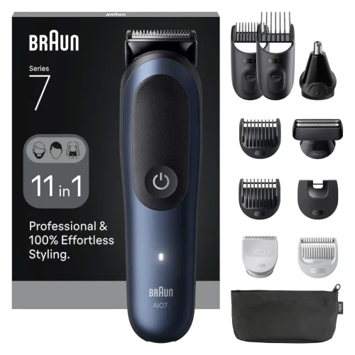 Braun All-in-One Series 7, 11-in-1 Set, ProBlade, AutoSense, AIO7540 Beard Trimmer