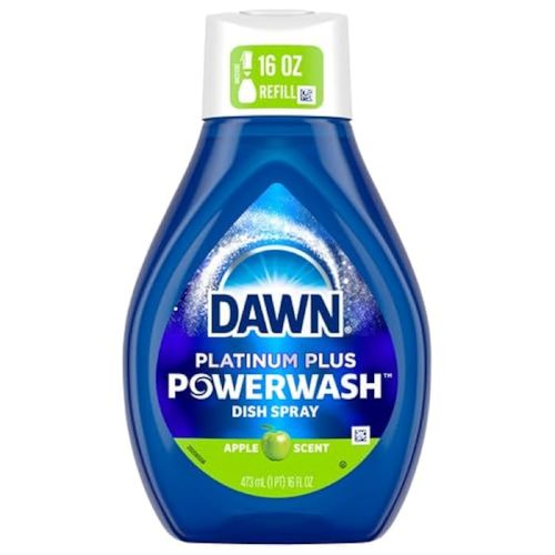 Dawn 52367 Platinum Powerwash Dish Spray Soap, Apple Scent, 16-oz