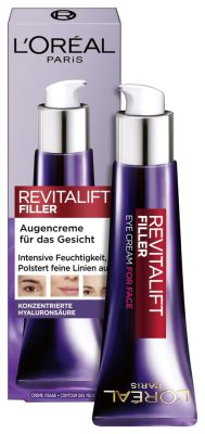L'Oréal Paris Revitalift Filler Hyaluronic Acid Anti-Ageing Eye Cream for Face 30 ml wholesale