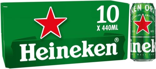 Heineken Lager, 10 x 440ml