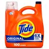 Tide Liquid Laundry Detergent, Original Scent, 125 Fl Oz, 100 Loads