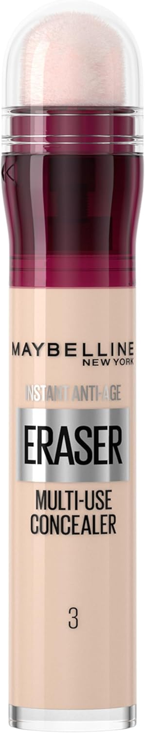 Maybelline Instant Anti-Age Eraser Eye Suitable for Sensitive Skin, Shade: 03 Fair