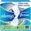 Always Infinity Flexfoam Pads With Wings, Size 2 46 Count