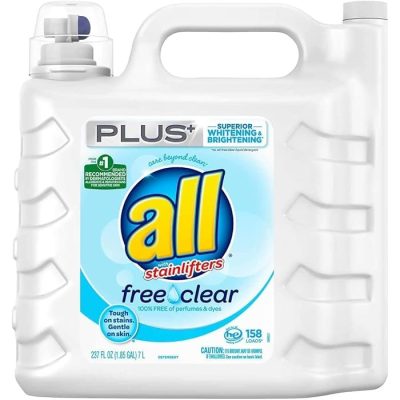 All Free Clear Liquid Laundry Detergent 237 Fluid Ounces wholesale