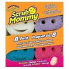 Scrub Daddy Scrub Mommy Dual-Sided Scrubber And Sponge Variety Pack Of 8