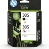 HP Inkjet Printer Black with Tricolour Multipack 6ZD17AE