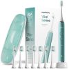 Aquasonic Vibe Series Ultra-Whitening Toothbrush ADA Accepted Power Toothbrush Green Metallic