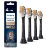 Philips Sonicare A3 Replacement Brush Heads HX9094/11 pack of 4 Black