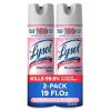 Lysol Disinfectant Spray, Sanitizing And Antibacterial Spray Early Morning Breeze, 19 Fl Oz (Pack Of 2)