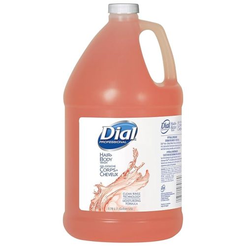 Dial Professional Hair Shampoo + Body Wash 1 Gallon, 128 Fl Oz