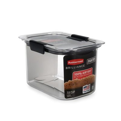 Rubbermaid Brilliance Pantry Airtight Food Storage Container BPA-Free 7.8 Cup wholesale