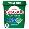 Cascade Complete Dishwasher Pods - Fresh Scent ActionPacs 78 Count
