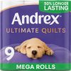 Andrex Ultimate Quilts 9 Mega Toilet Rolls