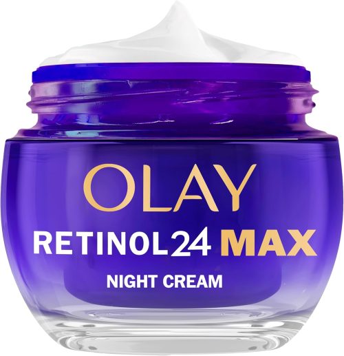 Olay Retinol 24 MAX Night Cream - Anti Aging Face Cream Moisturiser 50ml