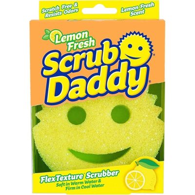 Scrub Daddy Sponge - Lemon Fresh Scent Stain & Odor Resistant Kitchen Sponge (1 Count) wholesale