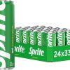 Sprite Soft Drink, Maximum Refreshment with Lemon & Lime Flavour Pack of 24 (24 x 330 ml)