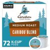 Caribou Coffee Caribou Blend Keurig Single-Serve K-Cup Pod Medium Roast Coffee, 72 Count