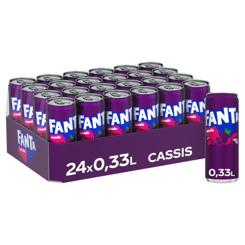 Fanta Cassis (24 x 330 ml)