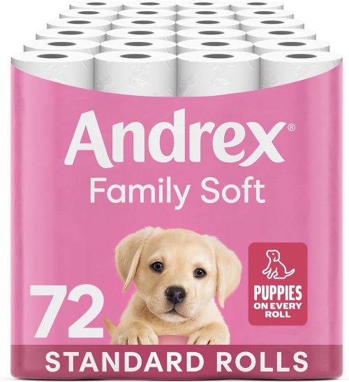 Andrex Family Soft Toilet Tissue 72 Rolls