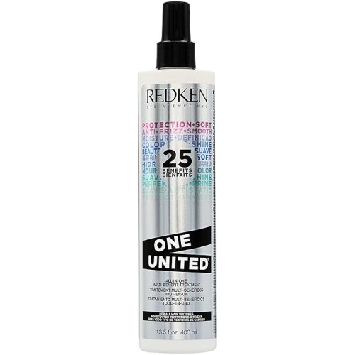 Redken One United All-In-One Leave In Conditioner , Paraben-Free, 13.5 Fl Oz