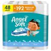 Angel Soft Toilet Paper With Fresh Linen Scented Tube, 48 Mega Rolls 192 Regular Rolls
