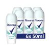 Rexona Shower Fresh roll-on deodorant with 48 hours protection 6 x 50 ml
