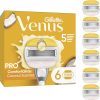 Gillette Venus Pro ComfortGlide Women’s Razor Blade Refills, Coconut Scent with Olay Moisture Bars, Pack of 6