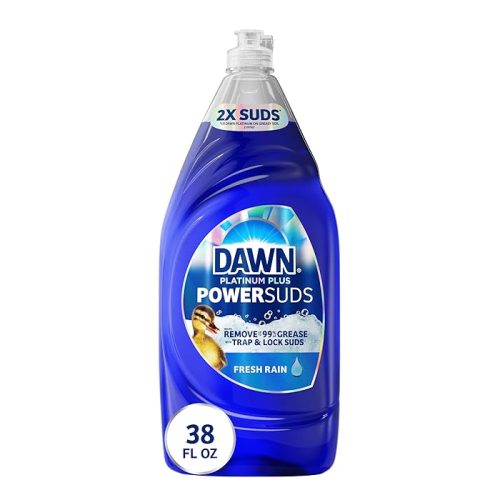 Dawn Platinum Plus PowerSuds Liquid Dish Soap, 38 Oz. Bottle