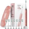 Aquasonic Vibe Series Ultra-Whitening Toothbrush ADA Accepted Electric Toothbrush Satin Rose Gold