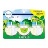 Febreze Plug-In Air Freshener Gain Original Scent, 0.87oz Refills, Blue And Green, 3 Count