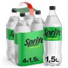 Sprite Zero Sugar - Maximum Refreshment with Limes and Lemon Flavour (4 x 1500 ml)