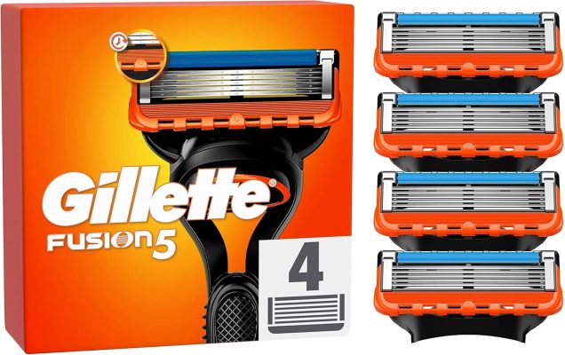 Gillette Fusion5 Refill Blades pack of 4 wholesale