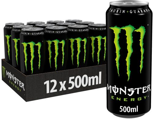 Monster Energy Green in Practical Disposable cans (12 x 500 ml)