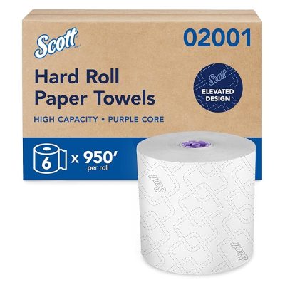 Scott Professional High-Capacity Hard Roll Paper Towels, Bulk (02001) (6 Rolls At 950 Each, 5, 700/Case) wholesale